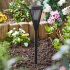 The Solar Company Solar Flame Effect Stake Light