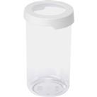 SmartStore Vision Clear Round Dry Food Storage Container with Lid - 1.45L