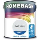 Homebase Matt Emulsion Paint Salt Hills - 2.5L