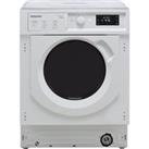 Hotpoint BIWDHG961485UK Integrated 9Kg / 6Kg Washer Dryer with 1400 rpm - White