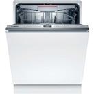 Bosch Series 6 SMV6ZCX01G Fully Integrated Full Size Dishwasher - Stainless Steel Control Panel