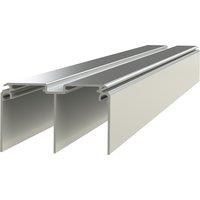 Silver Track set for Duo Sliding Doors - (W)3660mm