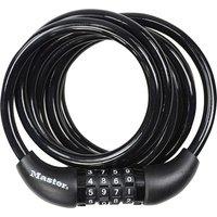 Master Lock 1.8m Combination Bike Cable Lock - Black