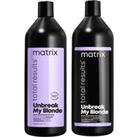Matrix Total Results Unbreak My Blonde Shampoo and Conditioner 1000ml Duo for Chemically Over-Proces