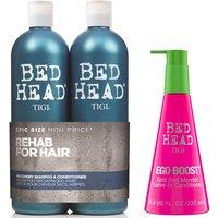 TIGI Bed Head Moisture Shampoo, Conditioner and Leave in Conditioner Set