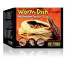 Exo Terra Reptile Medium Terrarium Worm Food Dish Bowl Vivarium Mealworm Feeder