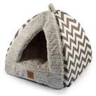 Ancol House Bed Puppy / Dog / Cat / Kitten Pyramid Indoor Soft Plush Pet Luxury