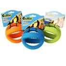 Happy Pet Grubber Interactive Rubber Dog Toy Tough Football Bouncing Puppy Fetch