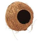 Nature First Coconut Hut Hide - Happy Pet Small Animal Hamster Nibbling Bed Spot