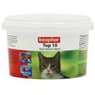 Beaphar Top 10 Cat Multi-Vitamin Tablets 180 with Essential Vitamins & Minerals