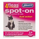 Johnson's 4fleas Spot On Cat Kill & Prevent Flea/Tick Infestation Up To 4 Weeks