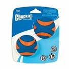 Chuckit! Ultra Squeaker Ball Medium (2Pk) 6.5cm High Bounce Long Range Durable