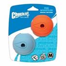 Chuckit! The Whistler Ball 2 Pack Medium 6.5cm High Bounce Long Range Durable