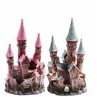 Aqua One Ruined Underwater Castle, Safe for Aquatic Life, Easy to Clean, S-L