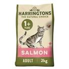 Harringtons Delicious Dry Salmon Food Suitable For Cats Aged 8 Weeks Onwards 2kg
