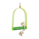 Sky pets Swing, Made from metal & wood, For birds to swing freely & to have fun