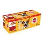 Pedigree Nutritious Pouch Mixed Chunks in Jelly Adult Dog Food 40 x 100g