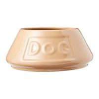 Mason Cash Beige Non Tip Spaniel Dog Lettered Water Bowl 21cm