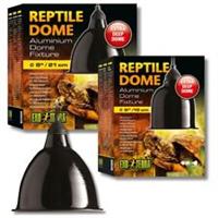 Exo Terra Reptile Aluminium Dome Fixture Small Large Vivarium Light Heat Lamp