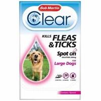 Bob Martin Spot On Large Dogs 3 Pipettes Kill & Prevent Flea & Tick Infestation