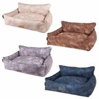 Scruffs Kensington Dog Box Bed XL Puppy High Sided Sleeping Cushion 90x70x24cm