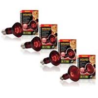 Exo Terra Infrared Basking Spot Reptile Screw Fit Reflector Heat Wave Lamp Bulb