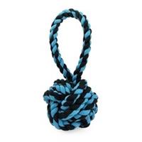 HugglePets Tactical K9 Dog Toy Rope Super Ball Tug Dental Cleaning Chew Toys