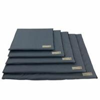 HugglePets Dog Mat Cushioned Waterproof Pet Pad Puppy Made In Britain - Grey