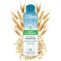 TropiClean Oxy-Med Soothing Oatmeal Shampoo Hypoallergenic Dog Cat Dry Skin Itch