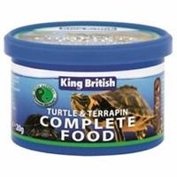 King British Turtle Terrapin Complete Food Natural Balanced Reptile 20g 80g 200g