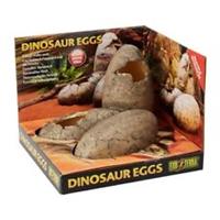 Exo Terra Dinosaur Eggs Fossil Reptile Hideaway Cave Basking Area