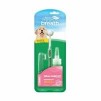 TropiClean Fresh Breath Puppy Oral Care Kit, Helps Remove Plaque & Tartar, 59ml