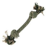 HugglePets Rope Dog Toy Legacy Hypoallergenic Hemp 2 Knot Bone Dental Chew Toys