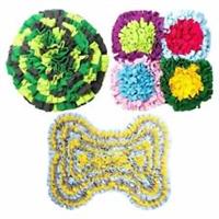 Happy Pet Fluffle Rummaging Dog Mat Puzzle Toy Puppy Treat Snuffle Finder Game