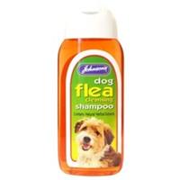 Johnson's Dog Flea Cleansing Shampoo Natural Herbal 200ml Treatment Deodoriser