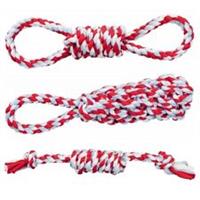 Trixie Playing Rope for Dogs - Cotton Dummy, Knotted, Loop Puppy Tug of War Toy