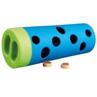 Treat Dispensing Dog Toy Trixie Snack Roll Rubber Training Interactive Food Tube