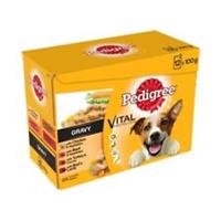 Pedigree Mixed Variety Pouches with Gravy, Nutrition for all your dog's needs