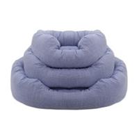 Rosewood Dog Bed Stylish Square Blue Sky Stripe Non Slip Puppy Settee S, M, L
