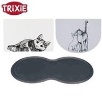 Trixie Pet Placemat Cat Dog Clean Feeding Area Non-Slip