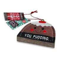 Christmas Dog Toy Eco You Pudding Green & Wild Cute Christmas Xmas Pet Gift
