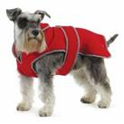 Ancol Stormguard Dog Coat Poppy Red Muddy Paws Puppy Waterproof Fleece Lined New