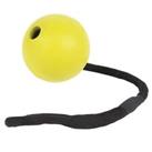 Floating Ball Dog Toy on Rope Happy Pet Jumbo Rubber 3.25" Throw Retrieve TT0212