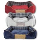 Scruffs Highland Tartan Dog Bed Luxury Soft Washable Cushion Pillow in 3 Colours