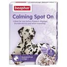 Beaphar Calming Spot On for Dogs 3 Pipettes - Fireworks Thunderstorms Travelling