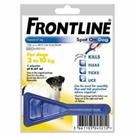 Frontline Spot On Small Dog 2-10kg Flea, Tick, Mite & Lice Treatment 1 Pipette