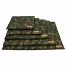 HugglePets Dog Mat Cushioned Waterproof Pet Pad Puppy Made In Britain Camo Green
