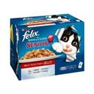Felix AGAIL Senior Meat in Jelly, Specifically designed for cats of age 7+