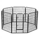 Heavy Duty Dog Puppy Pet Rabbit Cat Guinea Pig Play Pen Run - Whelping Cage Bed
