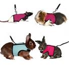 Trixie Rabbit Guinea Pig Rat Ferret Harness & Lead Breathable Soft Pet Leash Set